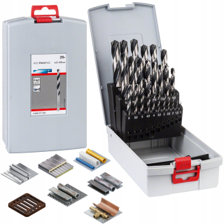 Sada vrtákov do kovu Bosch 2608577352 25 ks